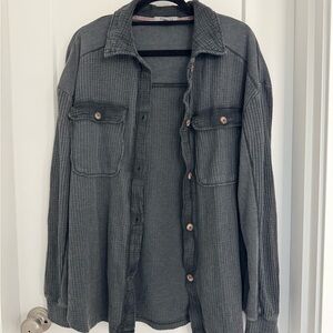 Briggs New York Gray women’s Jacket size xl